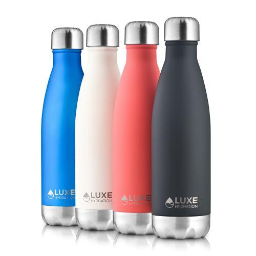 17oz Insulated Stainless Steel Water Bottle - Coral