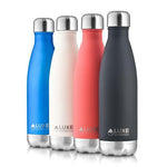 Load image into Gallery viewer, 17oz Insulated Stainless Steel Water Bottle - Coral
