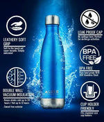 Load image into Gallery viewer, 17oz Insulated Stainless Steel Water Bottle - Star White
