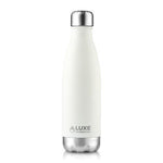 Load image into Gallery viewer, 17oz Insulated Stainless Steel Water Bottle - Star White
