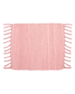 Chindi hot pad in peony