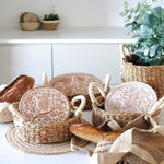 Load image into Gallery viewer, Bread Warmer &amp; Basket - Owl Round
