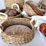 Load image into Gallery viewer, Bread Warmer &amp; Basket - Owl Round
