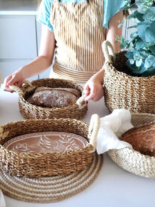 Bread Warmer & Basket - Owl Round