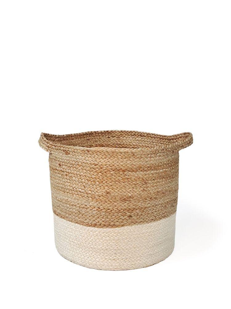 Colorblock basket (Set of 2)