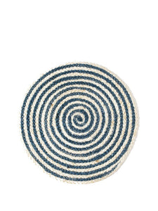 Spiral Placemat - Blue (Set of 4)