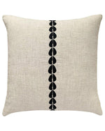 Load image into Gallery viewer, Embroidered pillow in natural color
